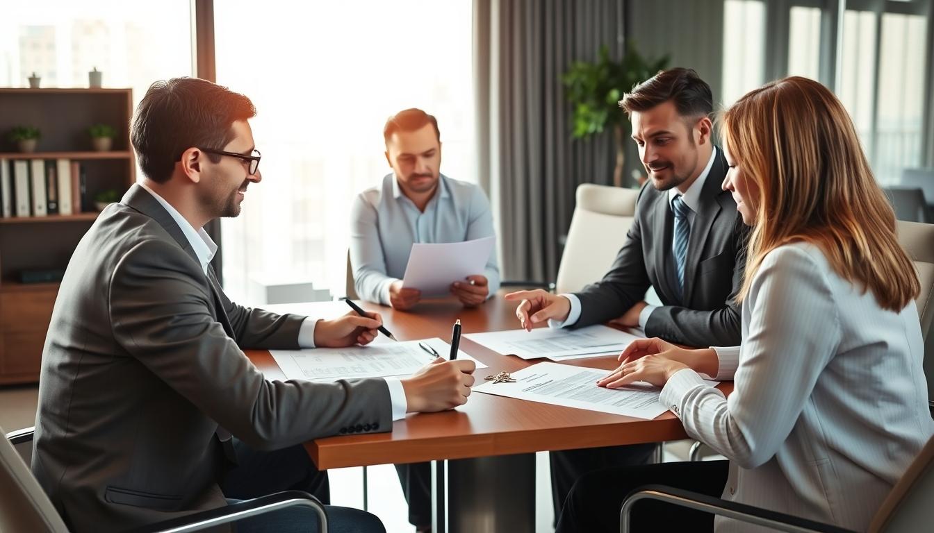 Coordination of property closing documents and timelines